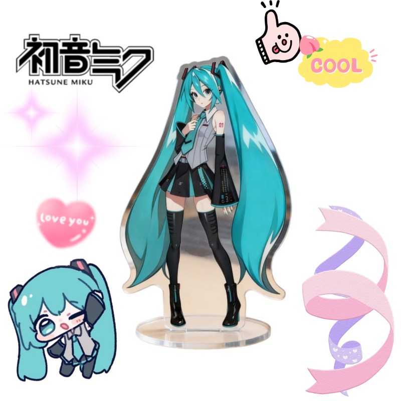 Anime Cosplay Series - Hatsune Miku 10cm Acrylic Stand Cute