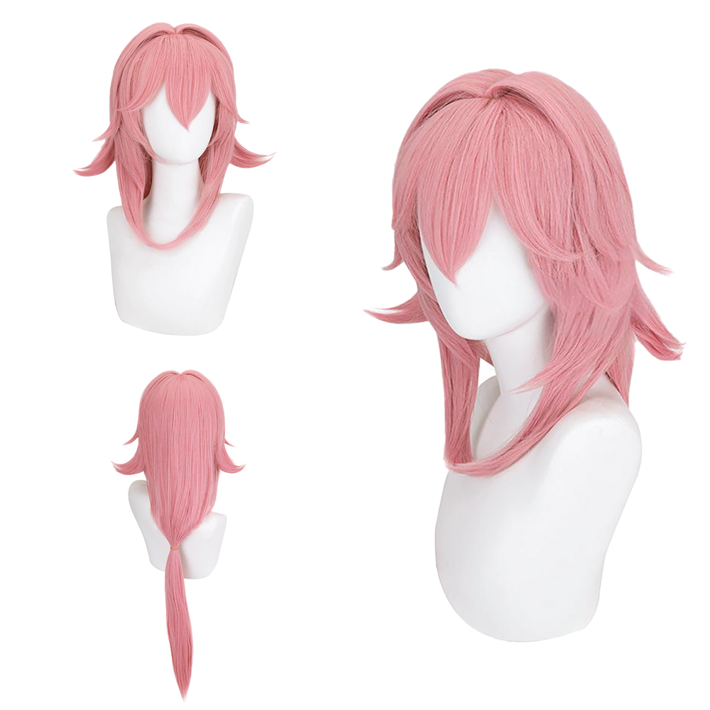 Cosplay Anime Yae Miko - Yae Miko 1:1 Restore Cosplay Wig