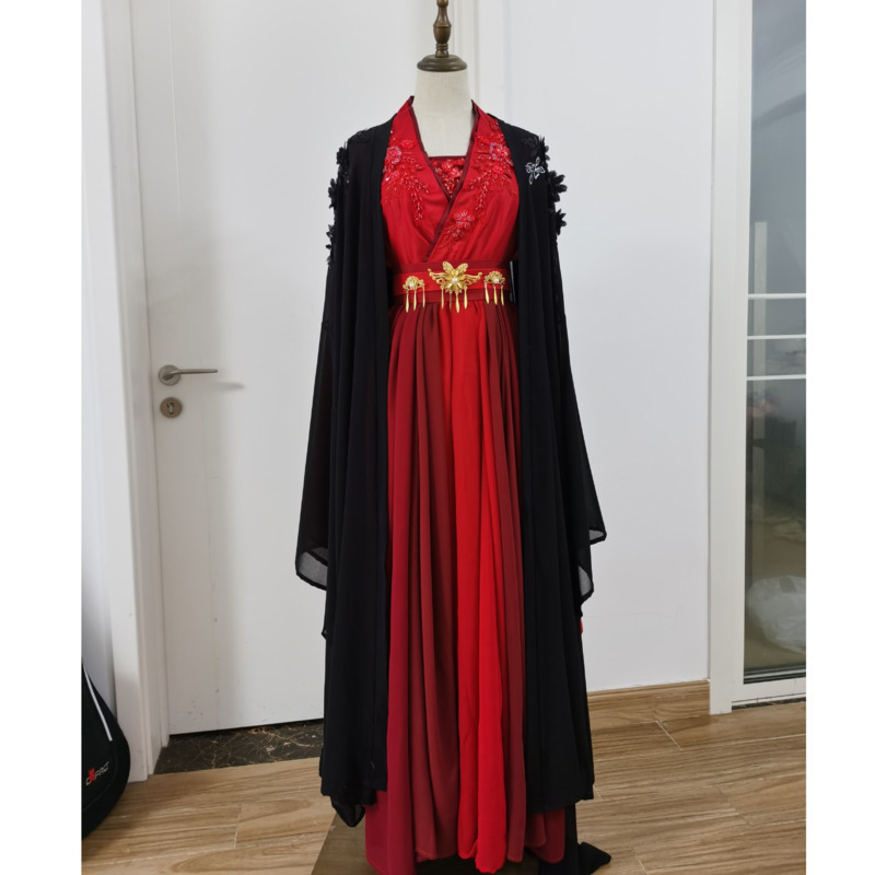 Jiu Jingyi's Black And Red Han - đánh giá và giá Cosplay Anime Black