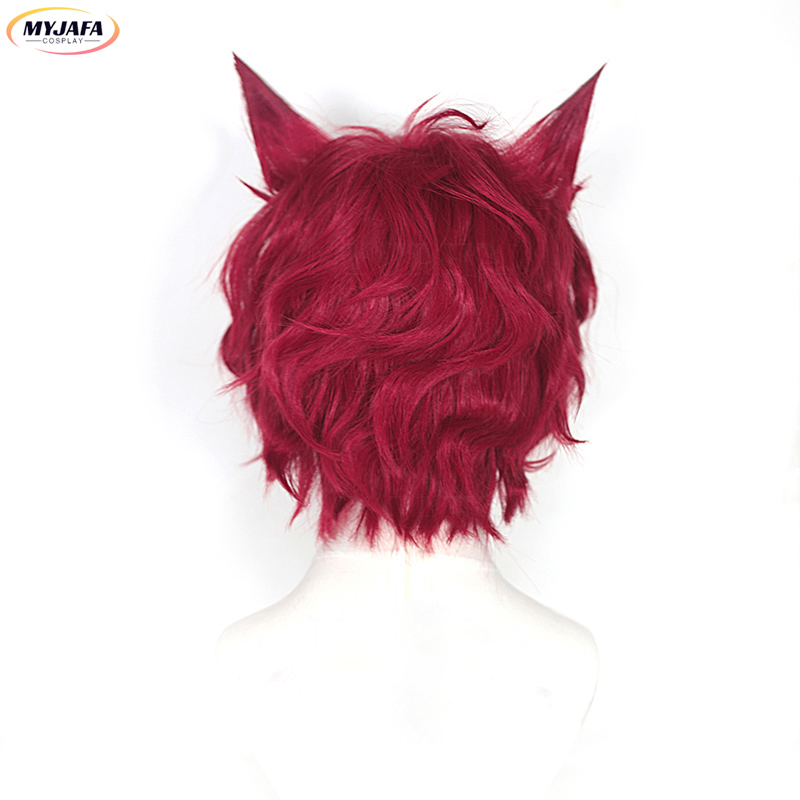 Sett Cosplay Wig Game LOL Hear - đánh giá và giá Anime Cosplay Red Hair