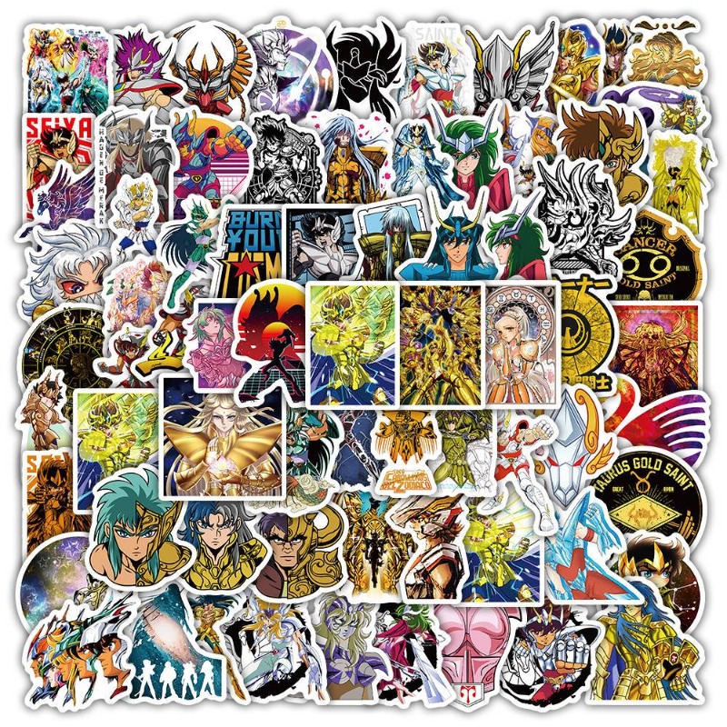 101Pcs Saint Seiya Anime Stick - đánh giá và giá Anime Cosplay Characters