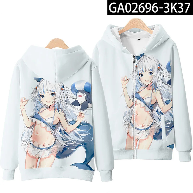 anime Gawr Gura cosplay 3D Pri - đánh giá và giá Cosplay Anime Basic