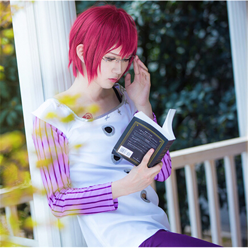 Anime Goat's Sin of Lust Gowth - đánh giá và giá Anime Cosplay Red Hair