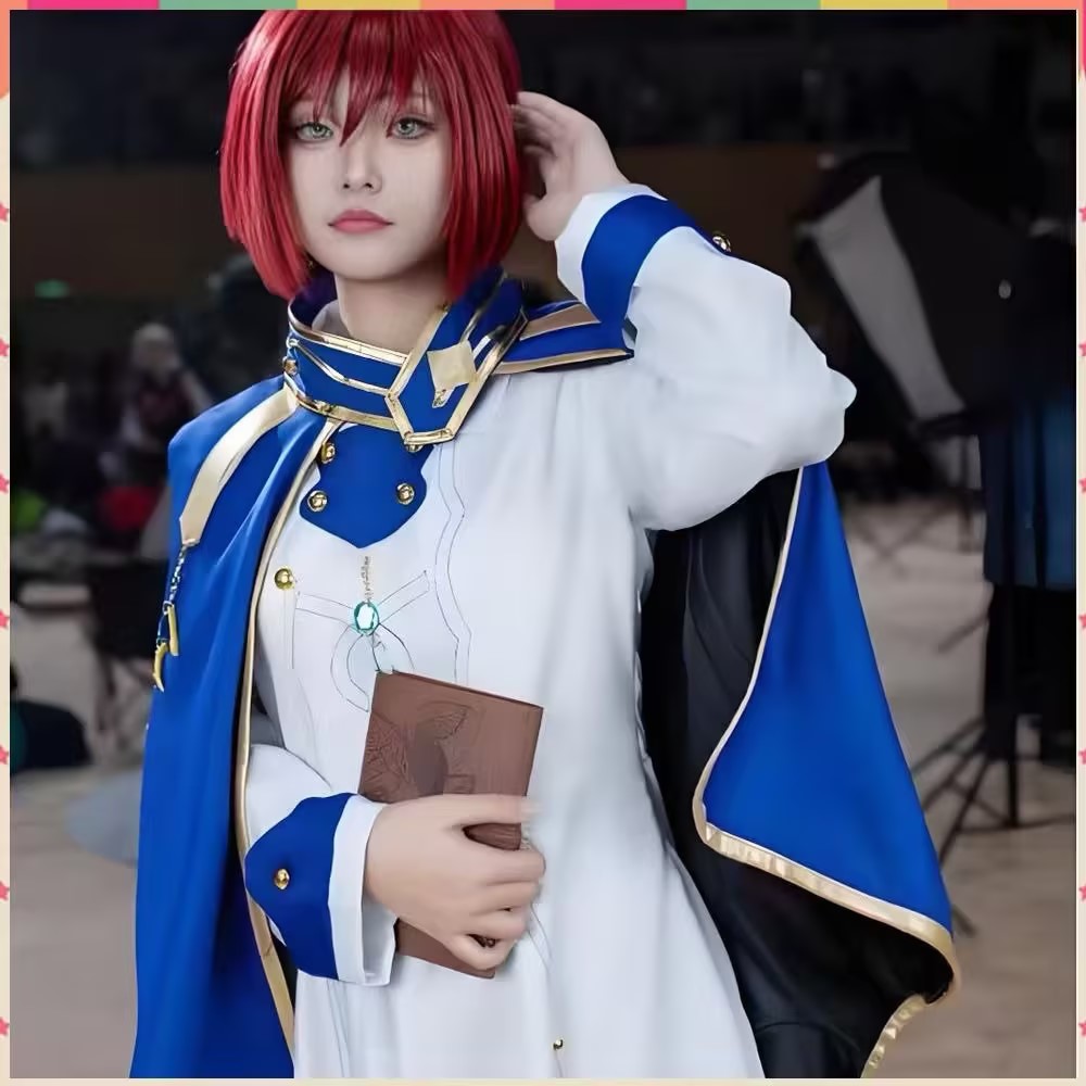 Shirayuki Cosplay Costumes Ani - đánh giá và giá Anime Cosplay Red Hair