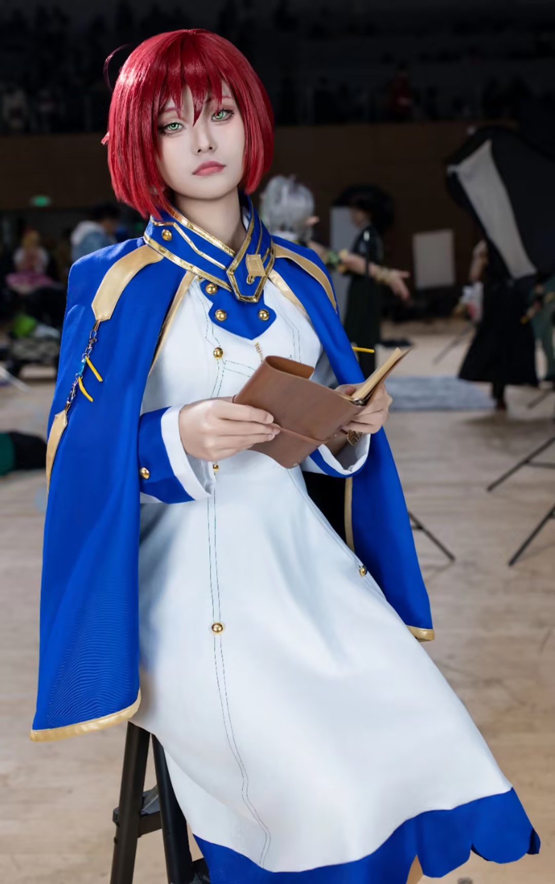 Shirayuki Cosplay Costumes Ani - đánh giá và giá Anime Cosplay Red Hair