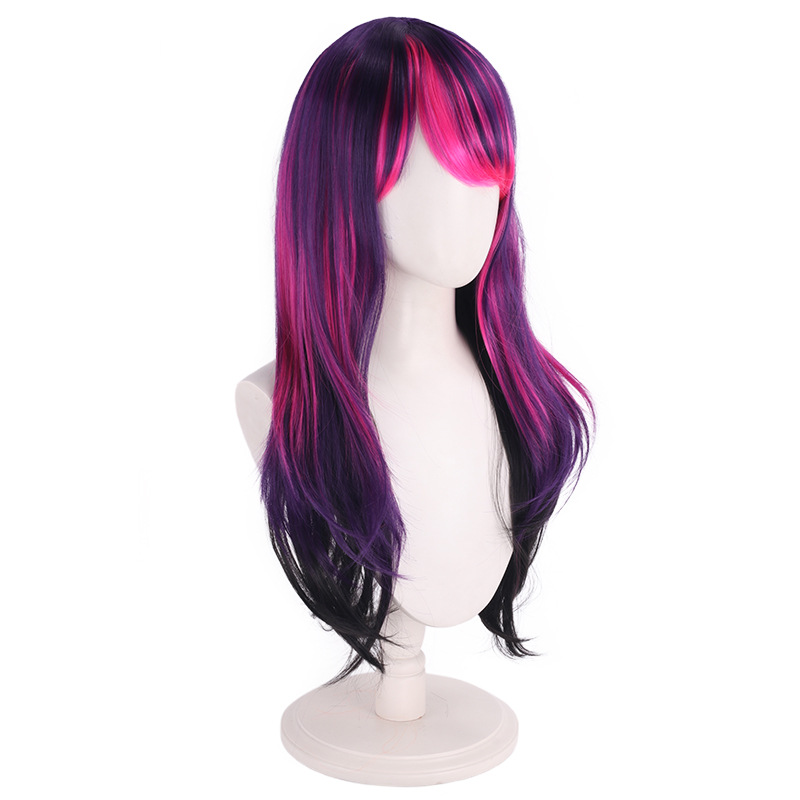 Cos wig purple gradient foal h - đánh giá và giá Anime Cosplay Recommendations