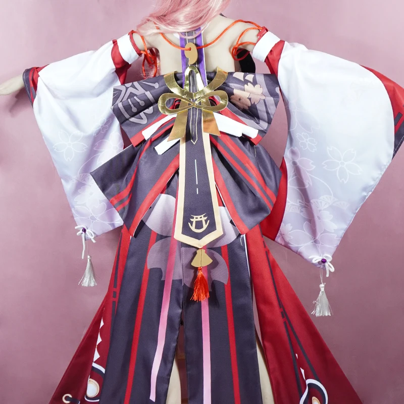 Yae Miko Cosplay Costume Impac - đánh giá và giá Cosplay Anime Yae Miko