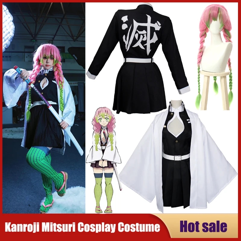 Anime Kanroji Mitsuri Cosplay  - đánh giá và giá Anime Cosplay Kid