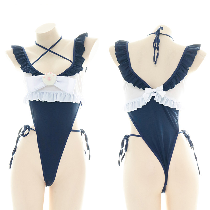 Cute Ruffled Edge One Piece Sw - đánh giá và giá Anime Cosplay One Piece