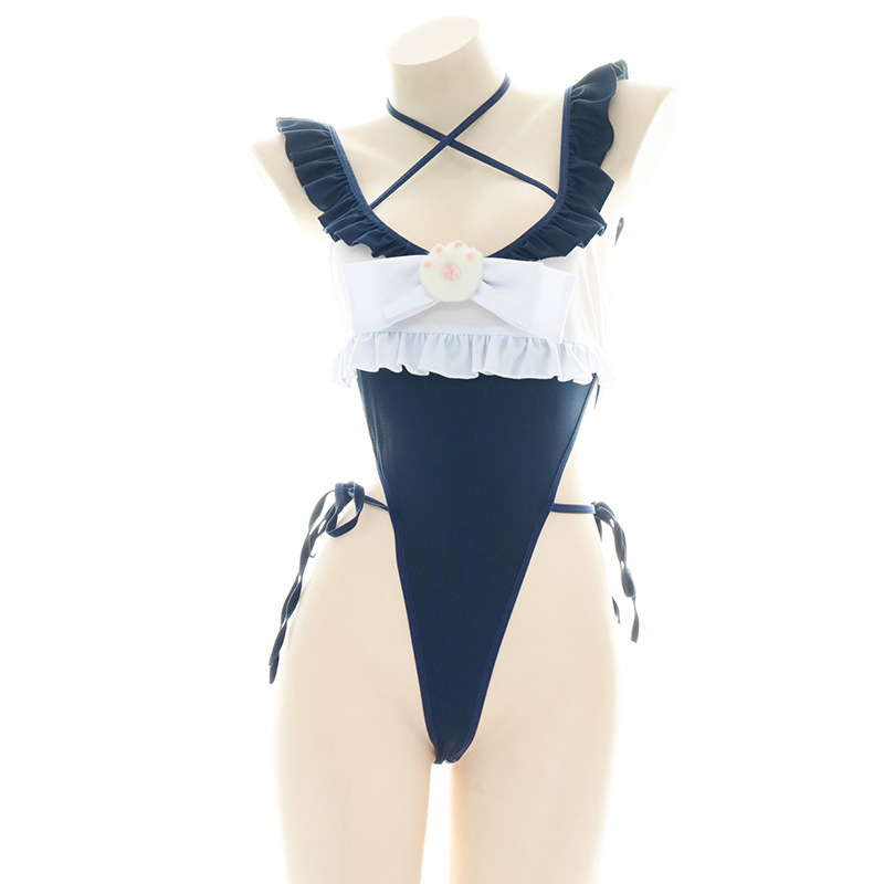 Cute Ruffled Edge One Piece Sw - đánh giá và giá Anime Cosplay One Piece