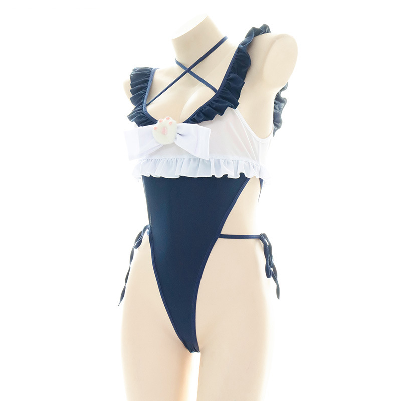 Cute Ruffled Edge One Piece Sw - đánh giá và giá Anime Cosplay One Piece