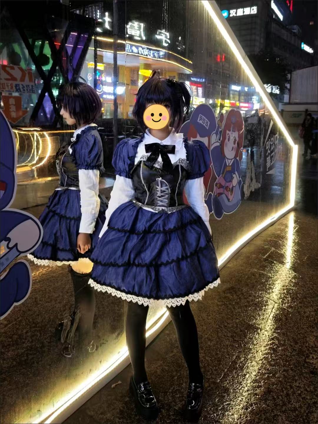 Rikka Takanashi Cosplay Costum - đánh giá và giá Anime Cosplay Lolita