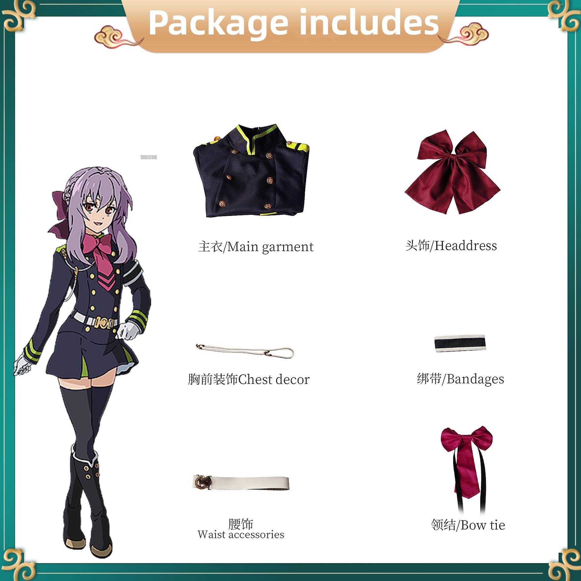 Anime Jepang Owari No Seraph O - đánh giá và giá Anime Cosplay Jepang