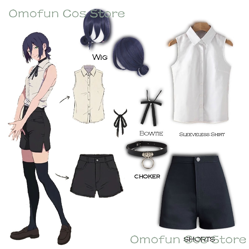 Reze Cosplay Costume Sleeveles - đánh giá và giá Anime Cosplay Dance