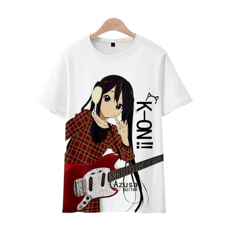 Anime K-ON Printed T-Shirt, Un - đánh giá và giá Cosplay Anime Basic
