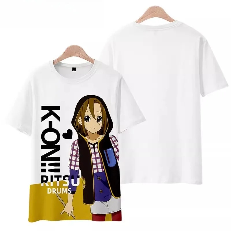 Anime K-ON Printed T-Shirt, Un - đánh giá và giá Cosplay Anime Basic