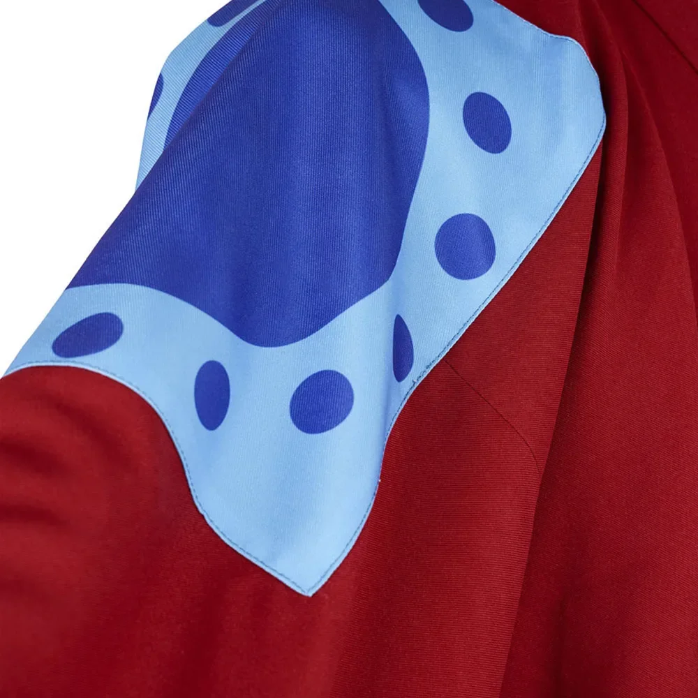Red Kimono Anime One Monkey Lu - đánh giá và giá Anime Cosplay One Piece