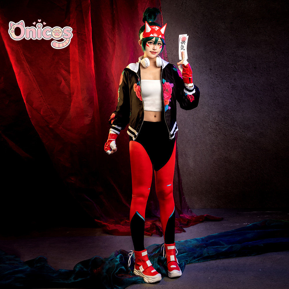 Overwatch 2 Kiriko Cosplay Cos - đánh giá và giá Cosplay Anime Black