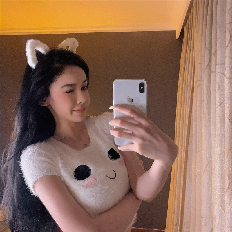 Cute Furry Kitten Ears Hairban - đánh giá và giá Anime Cosplay Korean Girl