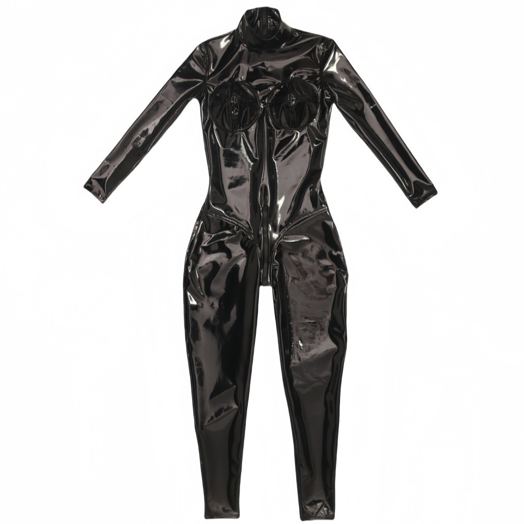 Women Sexy Black Shiny PU Leat - đánh giá và giá Cosplay Anime Black
