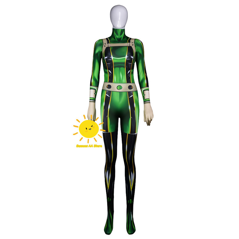 Anime Asui Tsuyu Ochaco Urarak - đánh giá và giá Anime Cosplay Dance