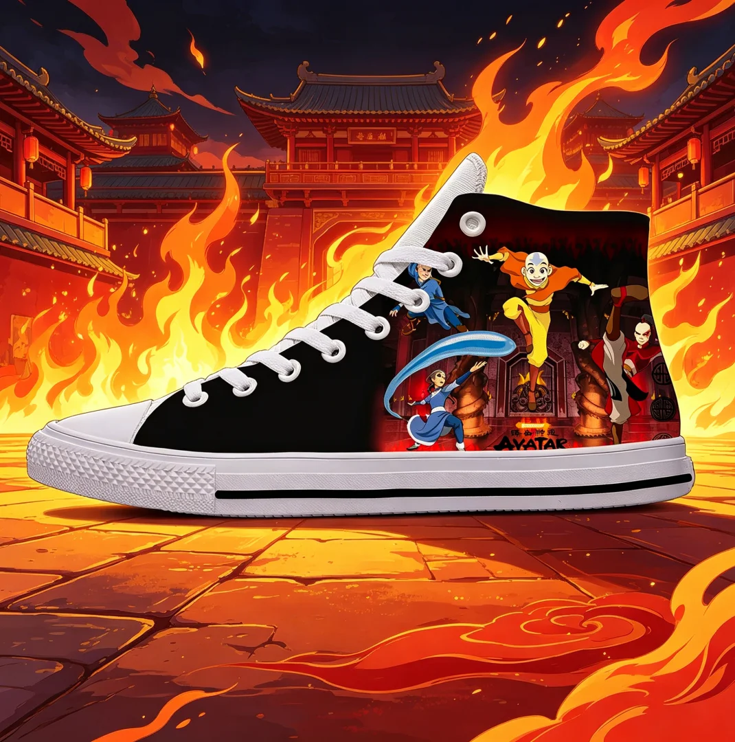 Avatar The Last Airbender Shoe - đánh giá và giá Cosplay Anime Basic