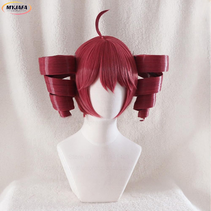 Anime Kasane Teto Cosplay Wig  - đánh giá và giá Anime Cosplay Red Hair