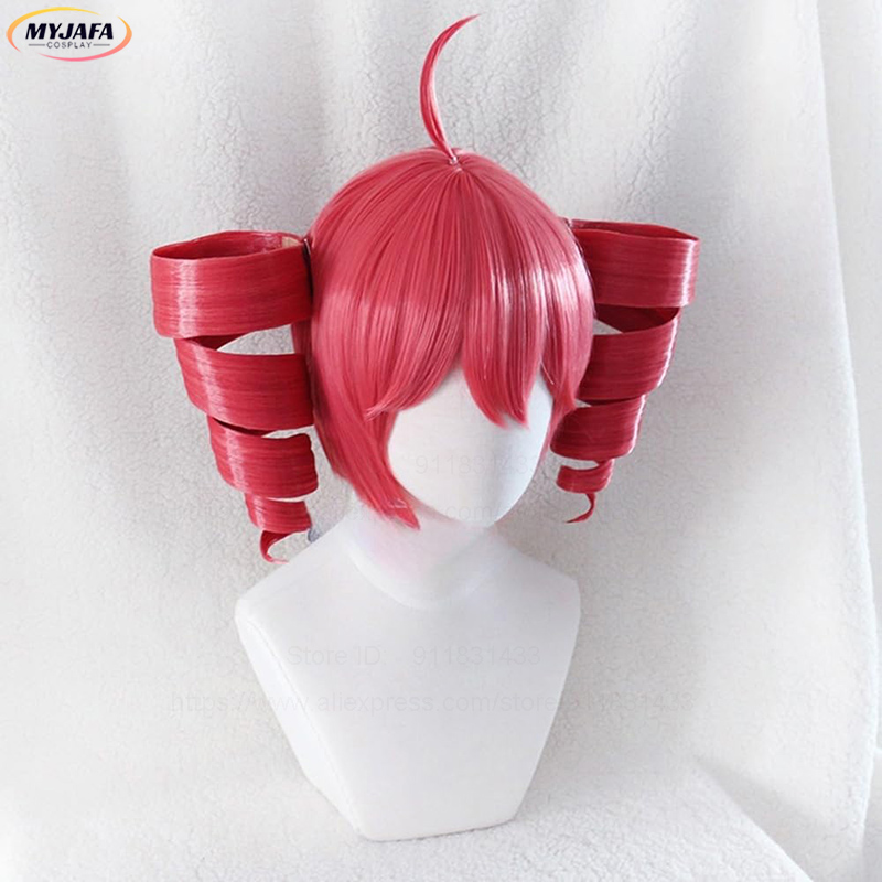 Anime Kasane Teto Cosplay Wig  - đánh giá và giá Anime Cosplay Red Hair