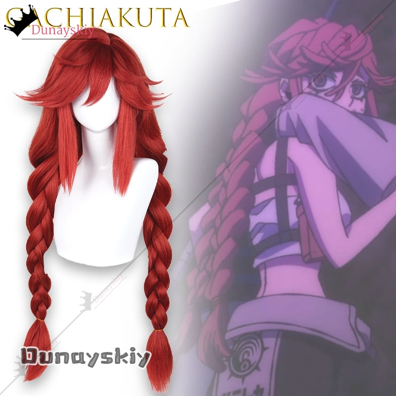 YiNuo@GACHIAKUTA Riyo Cosplay  - đánh giá và giá Anime Cosplay Red Hair