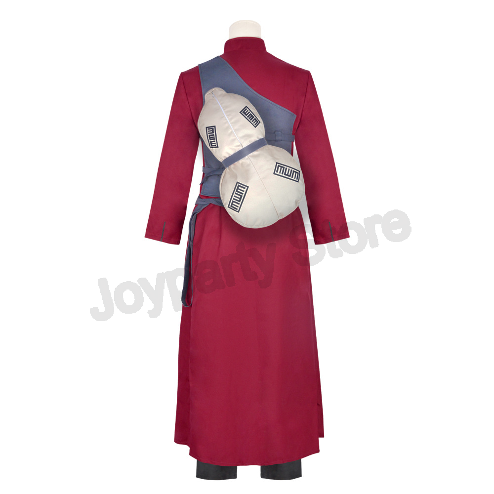 Gaara Cosplay Costume Sand Fiv - đánh giá và giá Anime Cosplay Red Hair