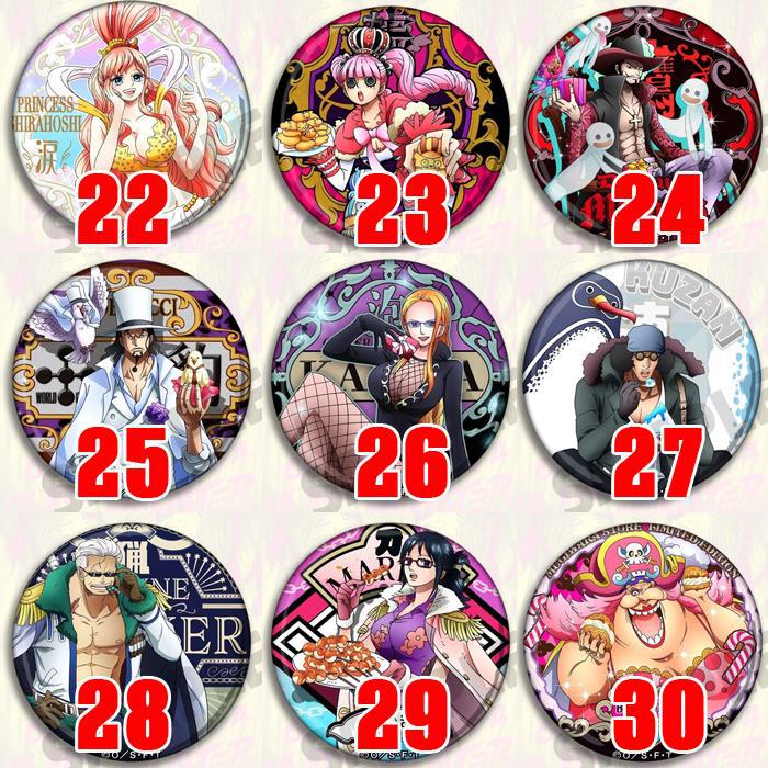One Piece Anime Brooch Badge L - đánh giá và giá Anime Cosplay Red Hair