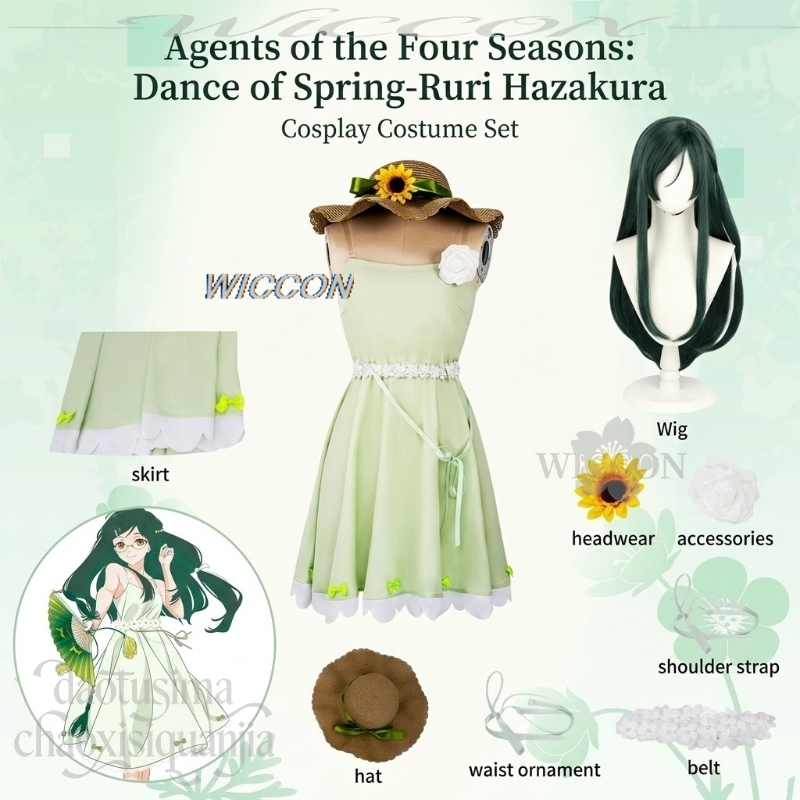 Anime Agents Of The Four Seaso - đánh giá và giá Anime Cosplay Dance
