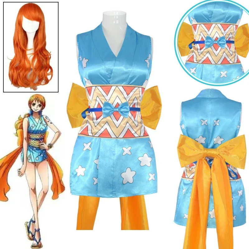 Nami Cosplay Costumes Wig Japa - đánh giá và giá Anime Cosplay One Piece